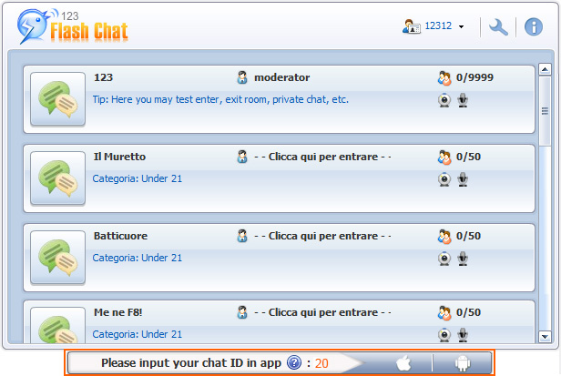 mobile chat ad, 123 flash chat mobile chat ad, 123 flash chat